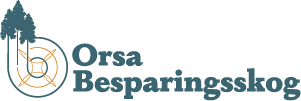 Orsa Besparingsskog Logotyp